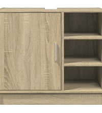 Waschbeckenunterschrank Sonoma-Eiche 63x29x55 cm Holzwerkstoff