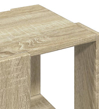 Couchtisch Sonoma-Eiche 32x32x30 cm Holzwerkstoff