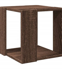 Couchtisch Braun Eichen-Optik 32x32x30 cm Holzwerkstoff