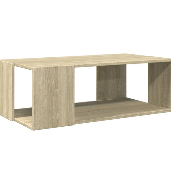 Couchtisch Sonoma-Eiche 89,5x48x30 cm Holzwerkstoff