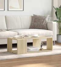 Couchtisch Sonoma-Eiche 89,5x48x30 cm Holzwerkstoff