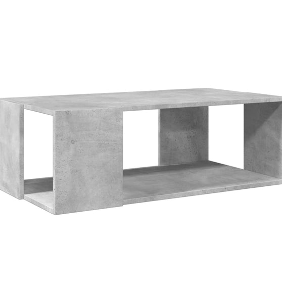 Couchtisch Betongrau 89,5x48x30 cm Holzwerkstoff