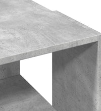 Couchtisch Betongrau 89,5x48x30 cm Holzwerkstoff