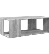 Couchtisch Grau Sonoma-Eiche 89,5x48x30 cm Holzwerkstoff