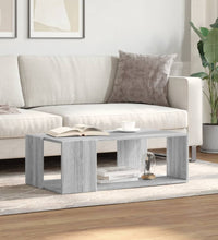 Couchtisch Grau Sonoma-Eiche 89,5x48x30 cm Holzwerkstoff