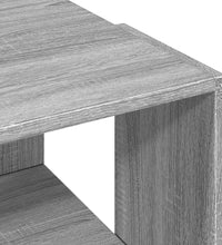 Couchtisch Grau Sonoma-Eiche 89,5x48x30 cm Holzwerkstoff