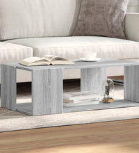 Couchtisch Grau Sonoma-Eiche 89,5x48x30 cm Holzwerkstoff