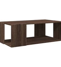 Couchtisch Braun Eichen-Optik 89,5x48x30 cm Holzwerkstoff