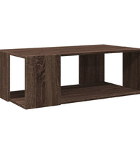 Couchtisch Braun Eichen-Optik 89,5x48x30 cm Holzwerkstoff