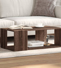 Couchtisch Braun Eichen-Optik 89,5x48x30 cm Holzwerkstoff