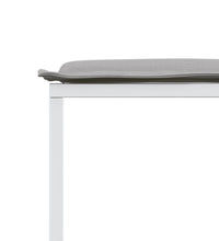 11-tlg. Garten-Essgruppe mit Kissen Weiß Textilene