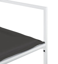 7-tlg. Garten-Essgruppe mit Kissen Weiß Textilene