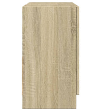 Waschbeckenunterschrank Sonoma-Eiche 63x30x54 cm Holzwerkstoff