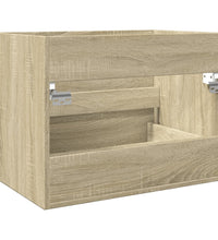 Waschbeckenunterschrank Sonoma-Eiche 60x38,5x45cm Holzwerkstoff