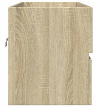 Waschbeckenunterschrank Sonoma-Eiche 90x38,5x45cm Holzwerkstoff