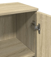 Badschrank Sonoma-Eiche 30x30x190 cm Holzwerkstoff