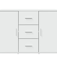 Sideboard Weiß 90,5x29,5x65 cm Holzwerkstoff