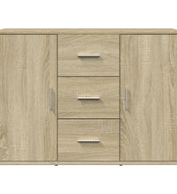 Sideboard Sonoma-Eiche 90,5x29,5x65 cm Holzwerkstoff