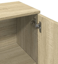 Sideboard Sonoma-Eiche 90,5x29,5x65 cm Holzwerkstoff