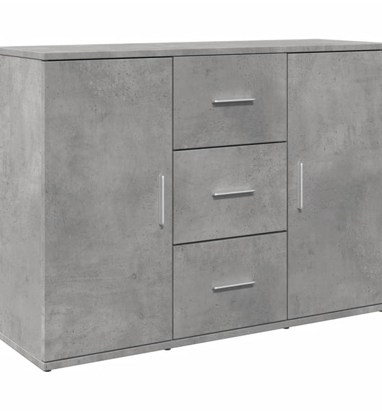 Sideboard Betongrau 90,5x29,5x65 cm Holzwerkstoff