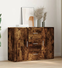 Sideboard Räuchereiche 90,5x29,5x65 cm Holzwerkstoff