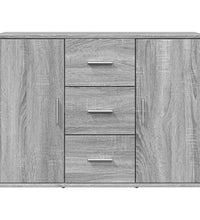 Sideboard Grau Sonoma 90,5x29,5x65 cm Holzwerkstoff