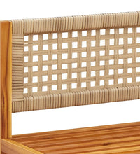 10-tlg. Garten-Sofagarnitur mit Kissen Massivholz Akazie