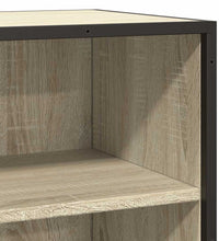 Sideboard Sonoma-Eiche 35,5x35x76 cm Holzwerkstoff und Metall