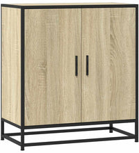 Sideboard Sonoma-Eiche 68x35x76 cm Holzwerkstoff und Metall