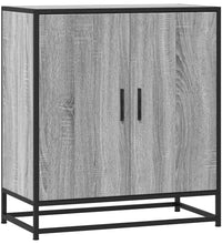 Sideboard Grau Sonoma 68x35x76 cm Holzwerkstoff und Metall