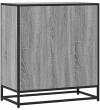 Sideboard Grau Sonoma 68x35x76 cm Holzwerkstoff und Metall