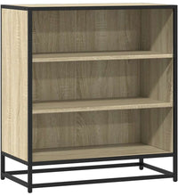 Sideboard Sonoma-Eiche 68x35x76 cm Holzwerkstoff und Metall