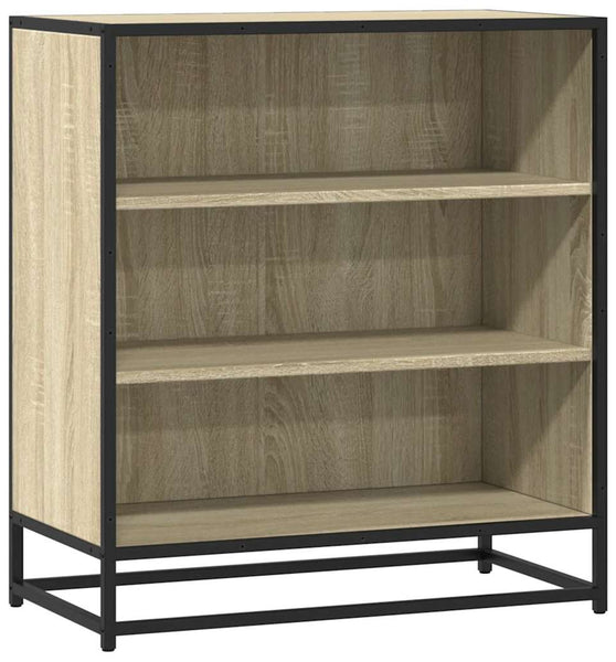 Sideboard Sonoma-Eiche 68x35x76 cm Holzwerkstoff und Metall