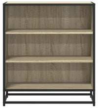 Sideboard Sonoma-Eiche 68x35x76 cm Holzwerkstoff und Metall