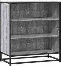 Sideboard Grau Sonoma 68x35x76 cm Holzwerkstoff und Metall
