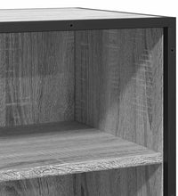 Sideboard Grau Sonoma 68x35x76 cm Holzwerkstoff und Metall