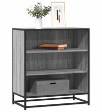 Sideboard Grau Sonoma 68x35x76 cm Holzwerkstoff und Metall