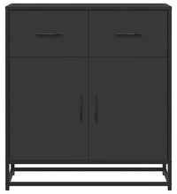 Sideboard Schwarz 68x35x76 cm Holzwerkstoff