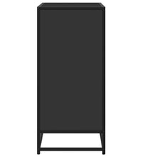 Sideboard Schwarz 68x35x76 cm Holzwerkstoff