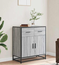 Sideboard Grau Sonoma 68x35x76 cm Holzwerkstoff
