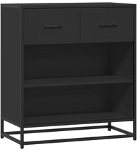 Sideboard Schwarz 68x35x76 cm Holzwerkstoff