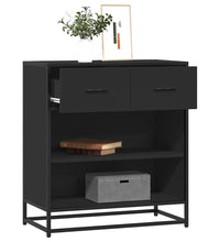 Sideboard Schwarz 68x35x76 cm Holzwerkstoff