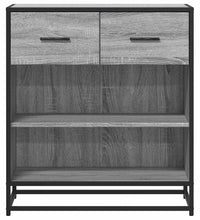 Sideboard Grau Sonoma 68x35x76 cm Holzwerkstoff