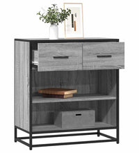 Sideboard Grau Sonoma 68x35x76 cm Holzwerkstoff