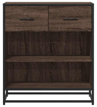 Sideboard Braun Eichen-Optik 68x35x76 cm Holzwerkstoff