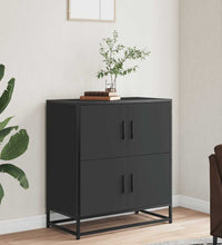 Sideboard Schwarz 68x35x76 cm Holzwerkstoff