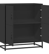 Sideboard Schwarz 68x35x76 cm Holzwerkstoff