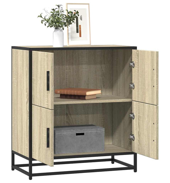 Sideboard Sonoma-Eiche 68x35x76 cm Holzwerkstoff