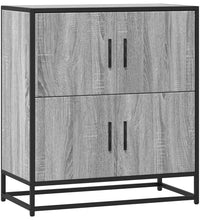 Sideboard Grau Sonoma 68x35x76 cm Holzwerkstoff