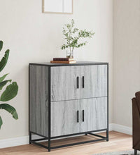 Sideboard Grau Sonoma 68x35x76 cm Holzwerkstoff